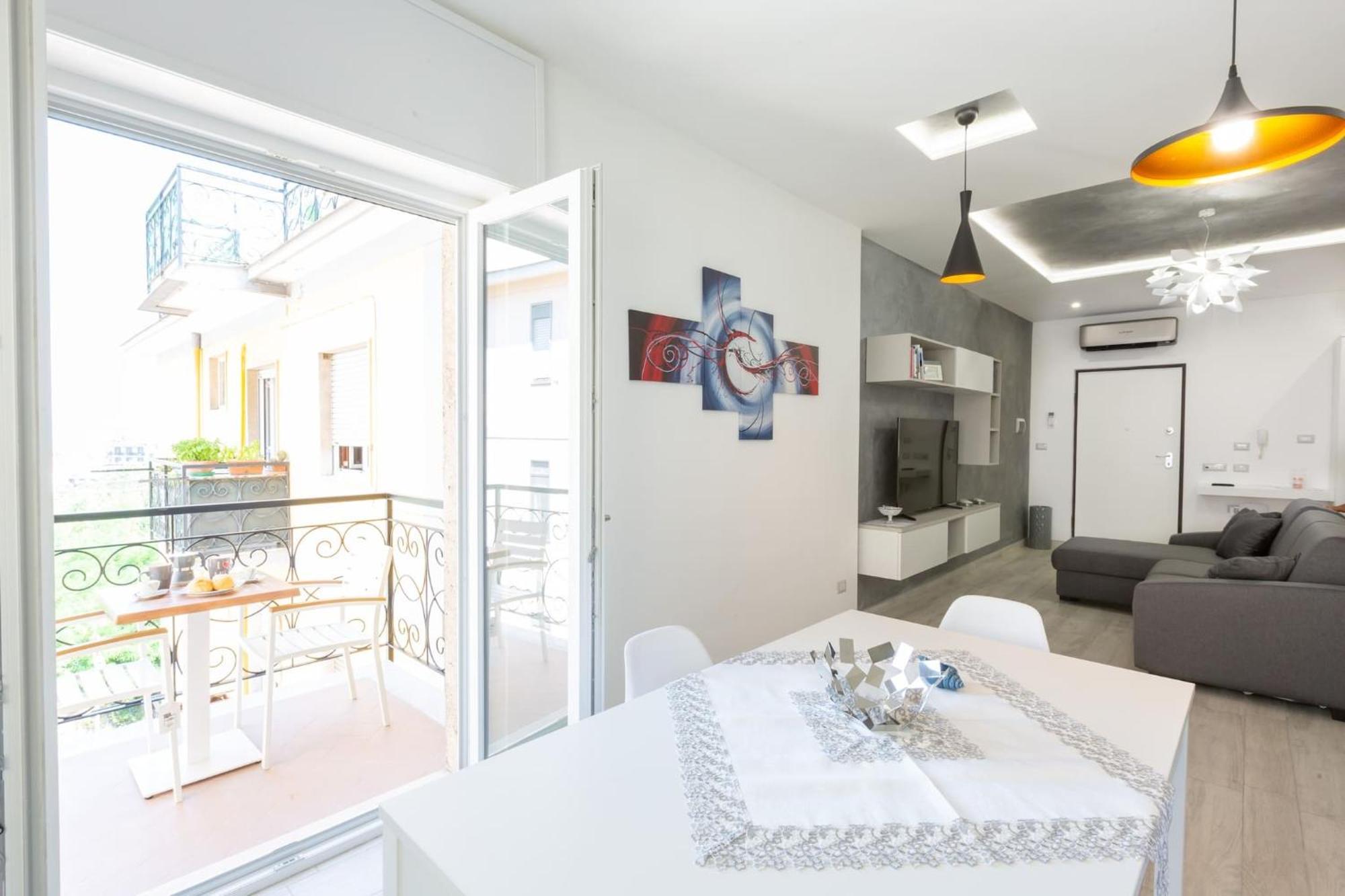 Sorrentovibes - New & Stylish Two Bedroom Apartment With Balconies Dış mekan fotoğraf